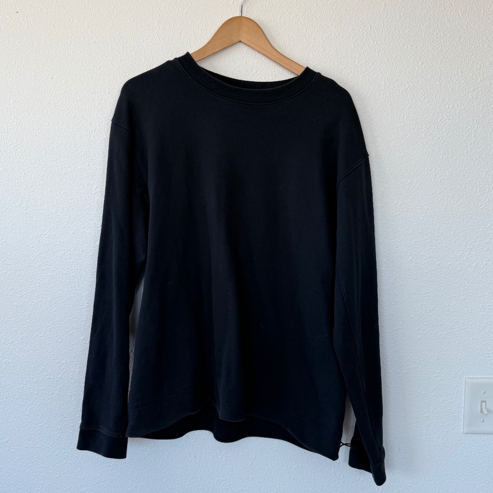 lululemon Men's Navy Crewneck French Terry Sweatshirt Size XL